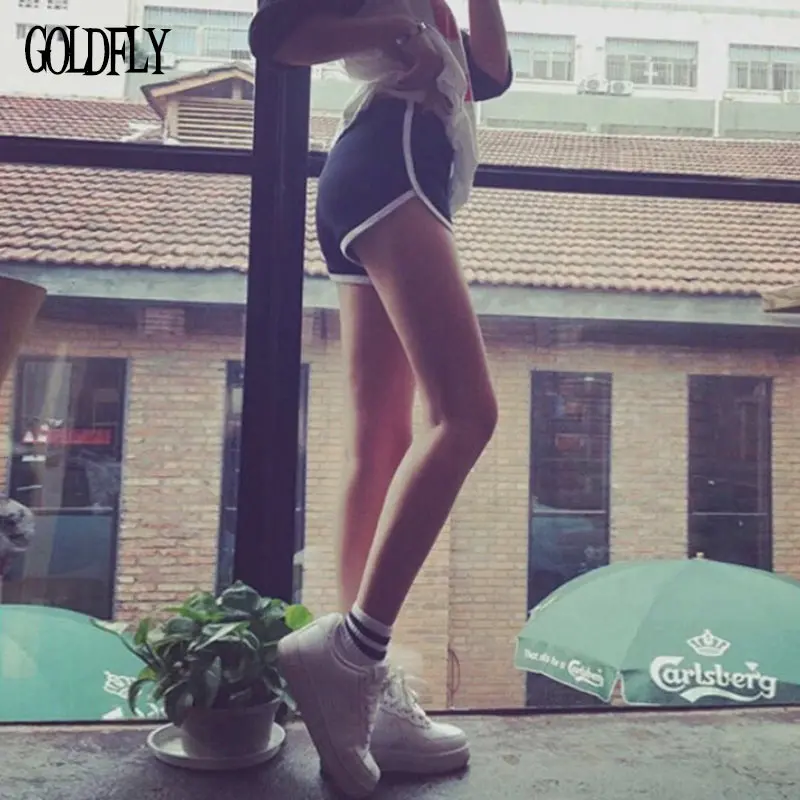 

DICLOUD Fashion Stretch Waist Casual Shorts Woman High Waist Black White Shorts Harajuku Beach Sexy Short Women'S Clothing