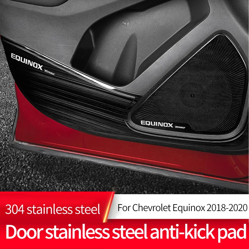 Car Door Sill Anti Kick Pad For Chevrolet Equinox 2018-2020 Protection Side Edge Film Protector Stickers Dust-Proo Accessories