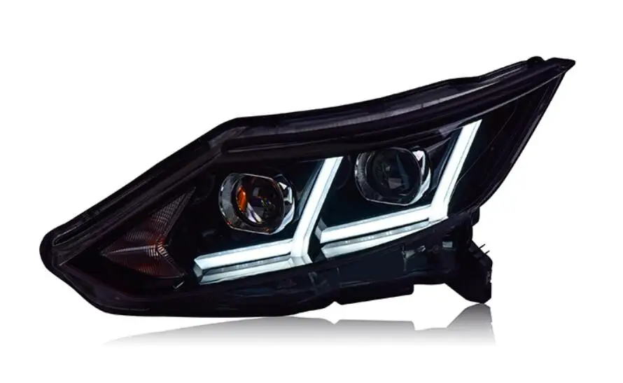 Светодиодный модифицированный налобный фонарь для Nissan Qashqai MK2 J11 13-18 Rogue Sport 17-19 |