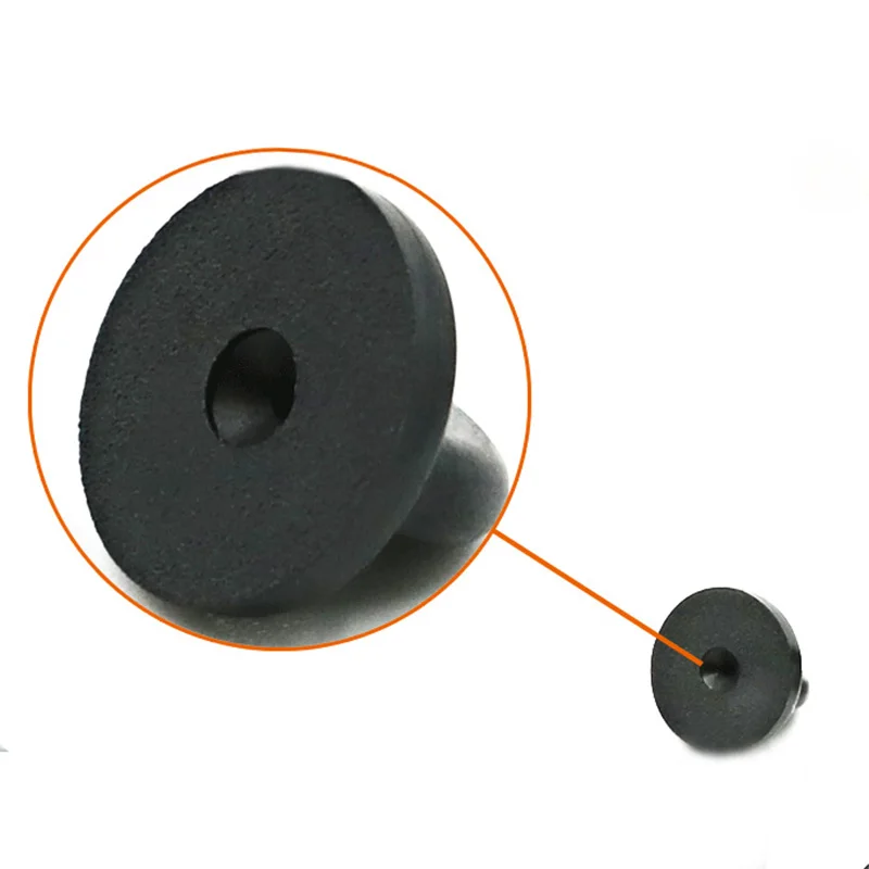 50 шт./лот металлическая/резиновая брошь застежка-Пряжка Сменные аксессуары для