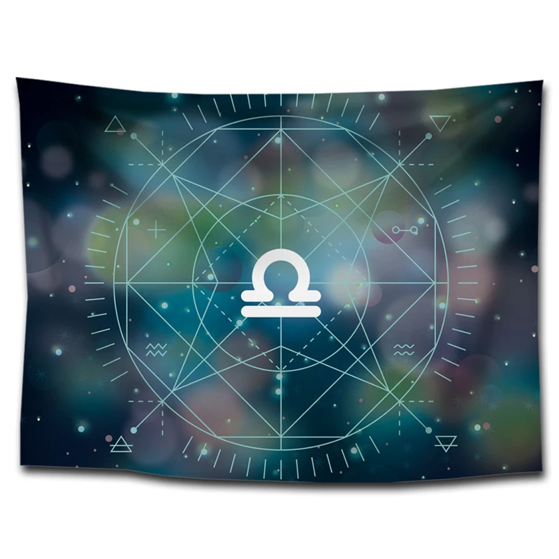 Гобелен с созвездиями настенный эстетический в стиле Триппи гобелены пляжное