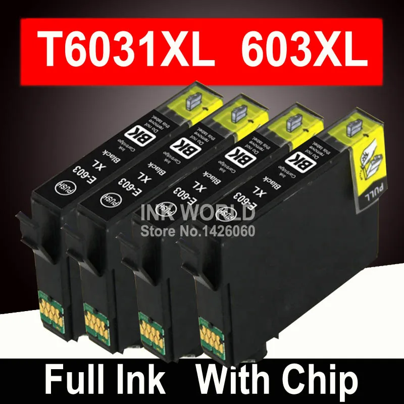 Совместимость 603XL патрон чернил для принтера Epson XP 2100 2105 3100 3105 4100 4105 WF 2810 2830