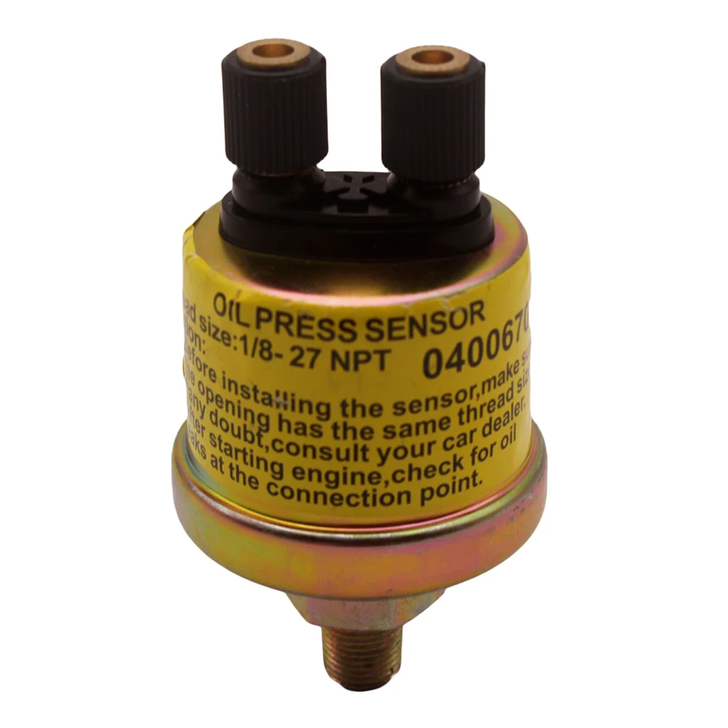 Датчик давления масла для манометров 1/8 NPT 0 150 Psi датчик 2 контакта|Датчики масла| |