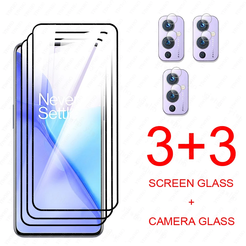

6 в 1 переднее стекло для Oneplus 9 9R Cristal, Защитная пленка для экрана для Oneplus9 9E N10, аксессуары для телефона, пленка на One plus9 9r