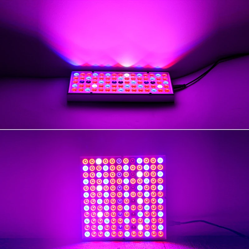 

45W LED Grow Light Indoor Seedling Phyto Lamps Cultivation Tent Phytolight Full Spectrum Phytolamp For Plants 144leds 75leds