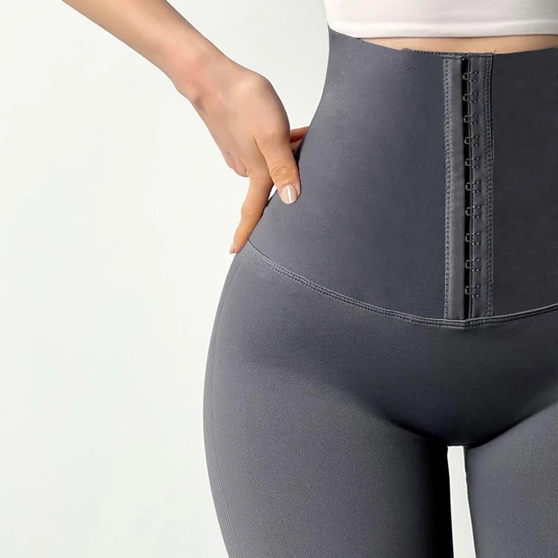 

NORMOV Summer Women Short Fitness High Waist Push Up Breasted Shorts Female Slim Solid Elastic Workout Short Pants Woman