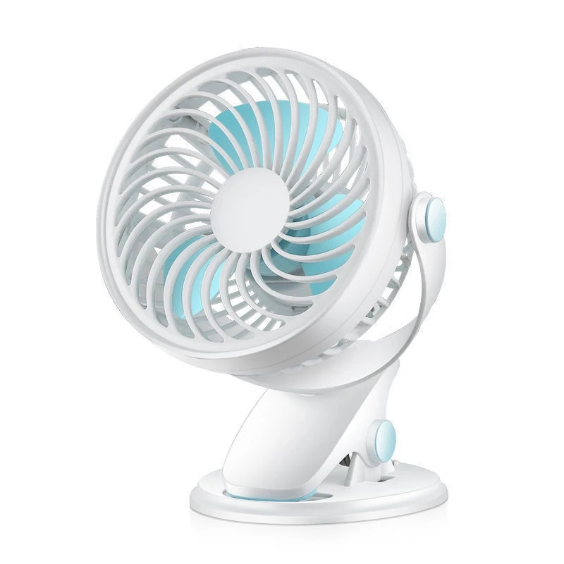 

USB Clip-on Fan 360 degree Rotating Silent Small Fan Portable Small Fan, Suitable for Office Desk, Bedroom, Kitchen