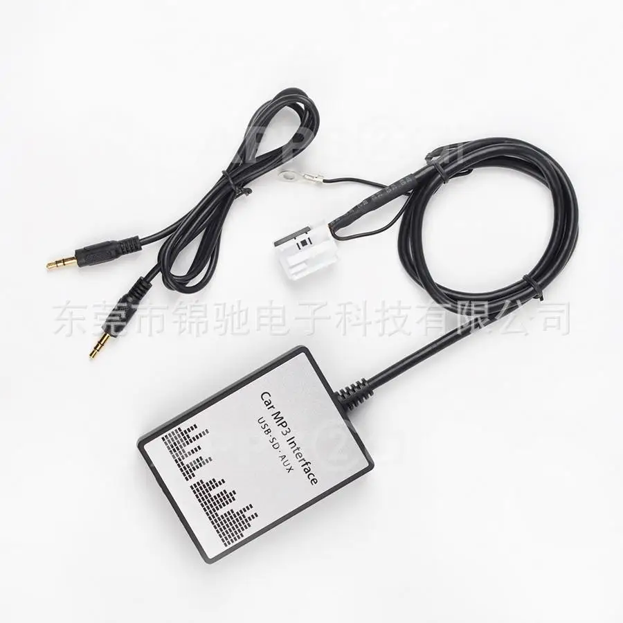 10 шт. Новый аудио MP3 интерфейс CD-адаптер AUX SD USB декодер для skoda/BMW/Audi/Honda/VW/Toyota