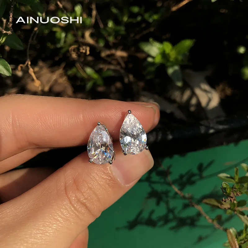 AINUOSHI 8x12 мм Груша shape форме благодаря чему создается ощущение невесомости с