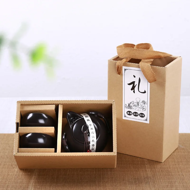 Чайный сервиз Gaiwan керамическая чайная чашка 2/4 чашек для Пуэра китайский