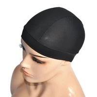 dome cap mesh cap wig cap for making wigs weaving cap hair net elastic nylon breathable mesh hairnets