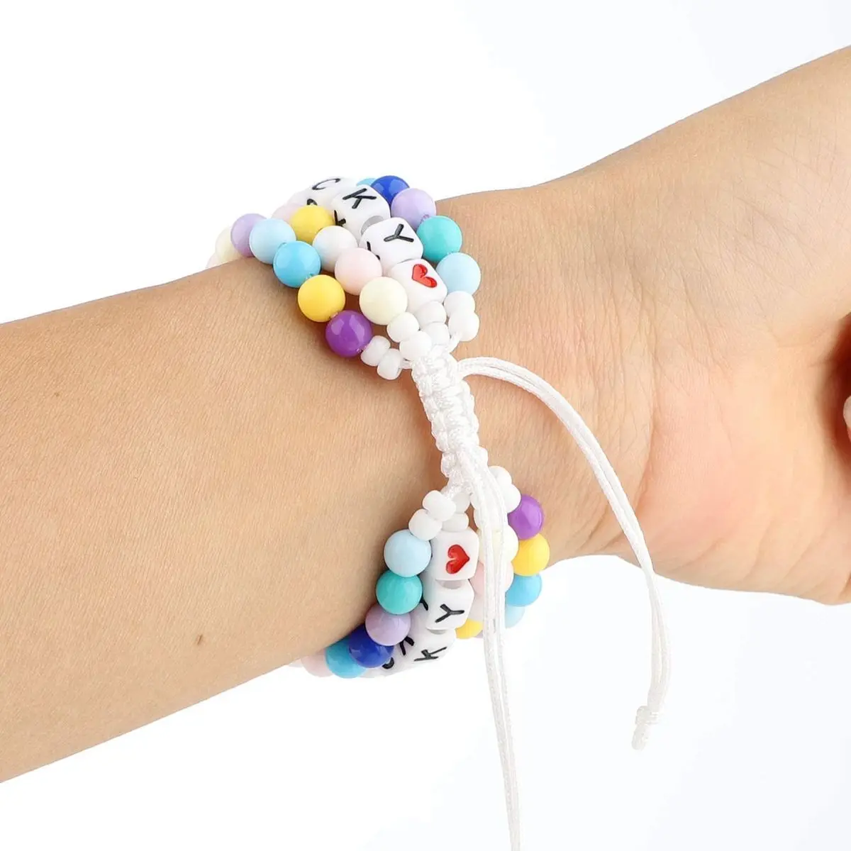 Yelshan Lucky часы с бисером ремешок совместим Apple Watch 38/40/42/44 мм для наручных часов iWatch