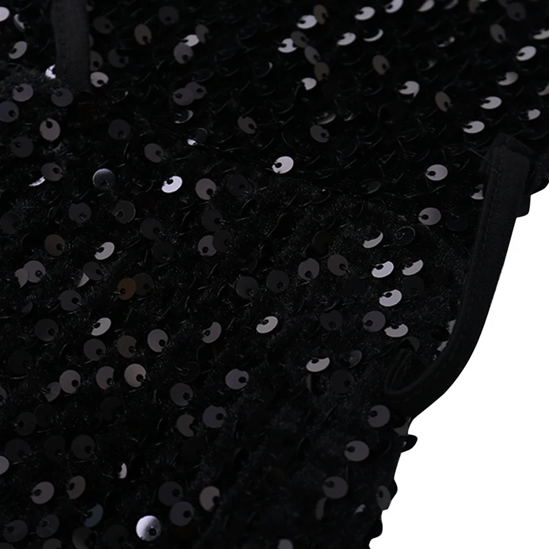 

Sequin Black Long Cardigan Coat Women Autumn Winter Coat 2020 Party Club Sexy Sparkly Elegant Long Trench Coat Women Outwear