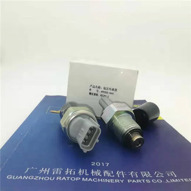 Nd499000-4441 Fuel Pressure Sensor for Excavator PC400-7 PC400-8 6D125 6D140 enlarge