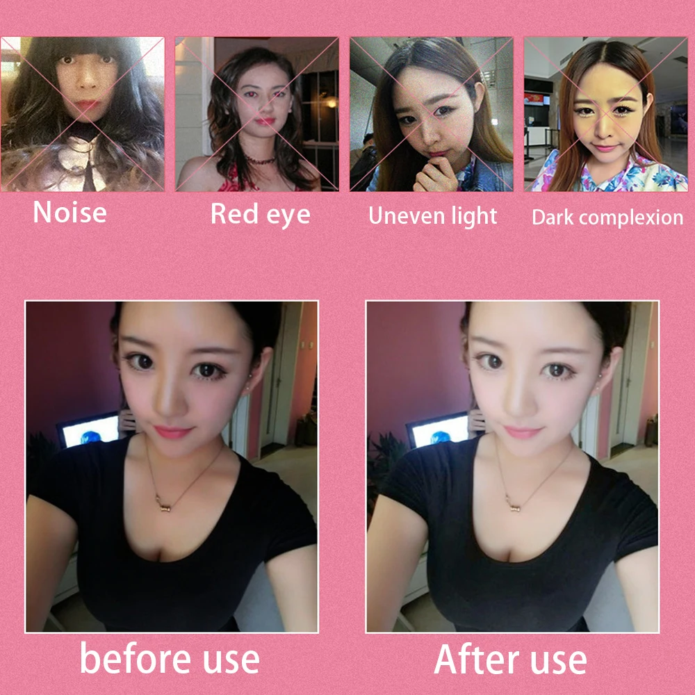 Универсальное светодиодное кольцо для селфи портативный мобильный телефон 36