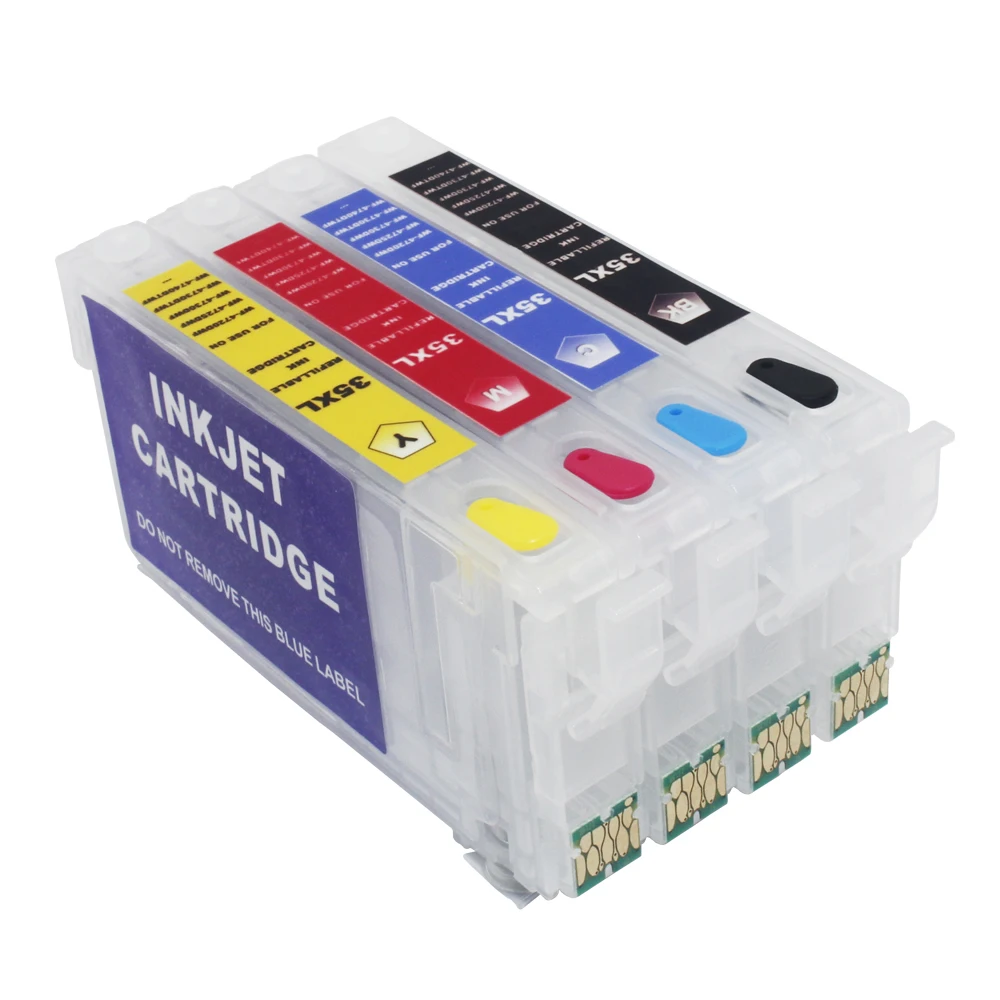 XIMO T3591 T3592 T3593 T3594 35XL многоразовый картридж с чернилами для трудоустройства Pro WF 4720DW