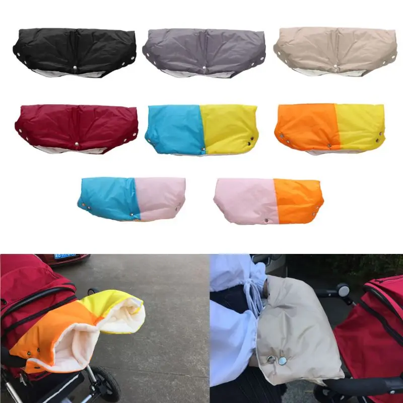 Зимние теплые перчатки для детской коляски детская коляска муфта рук