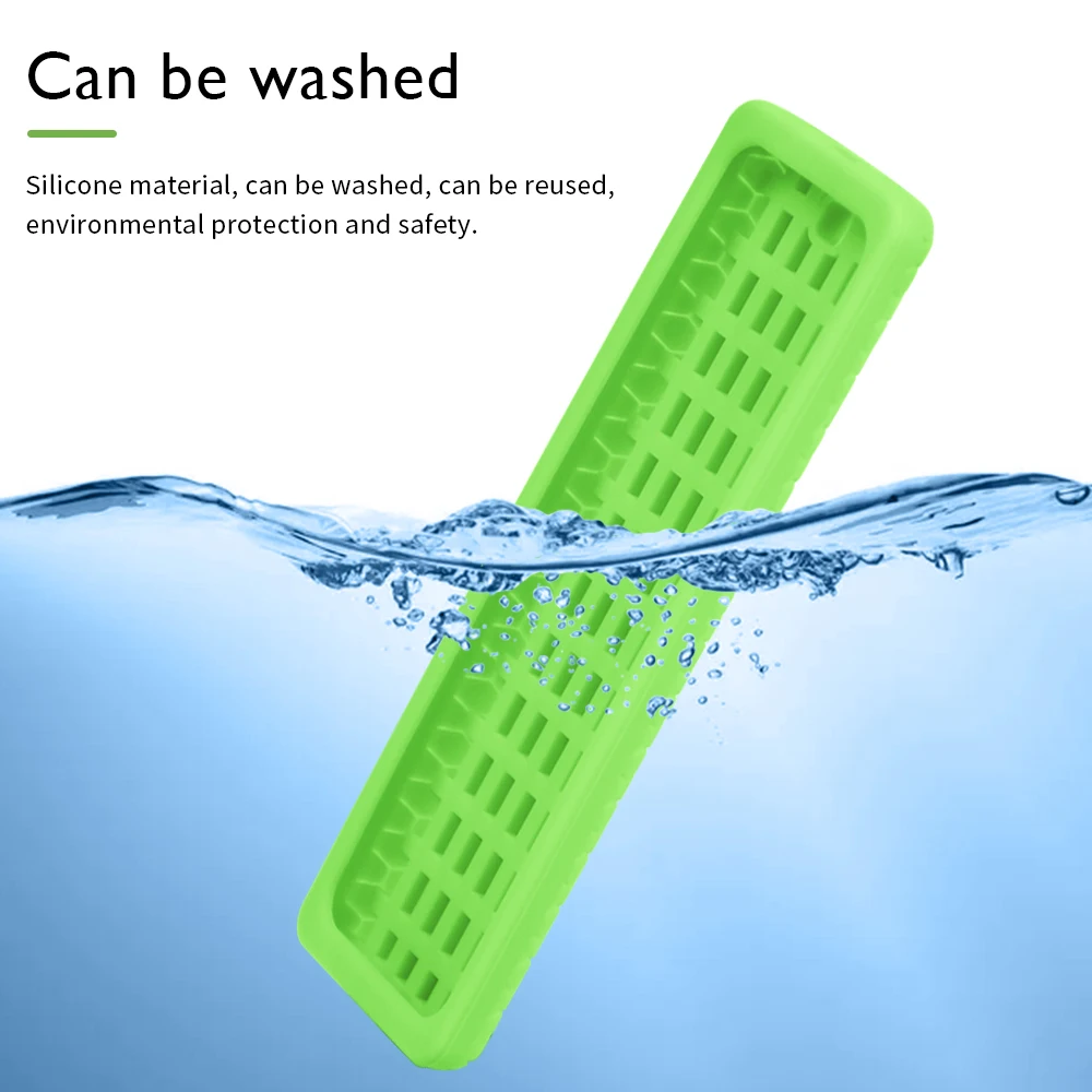 2pcs Silicone Protective Case for Apple TV 4 Remote Control Waterproof Dust Shockproof Cover Glow Color | Дом и сад