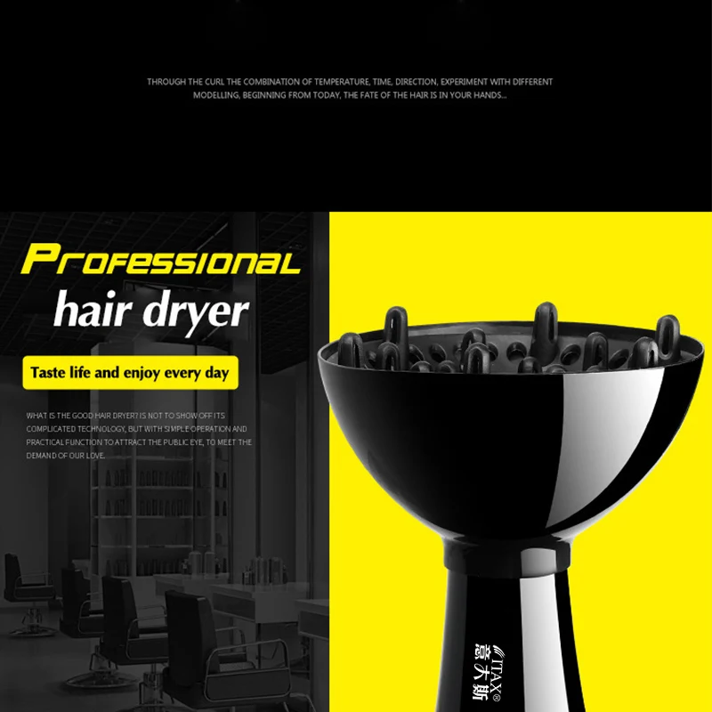 

High Power220V hair dryer Professional Electric Hair Blowers Multiple-choice Care Kit Drying Machinr Dryers X-7708AA
