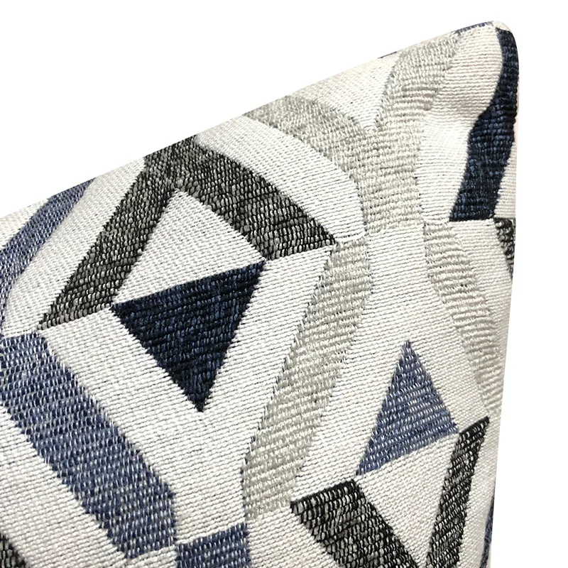 

45*45cm Nordic Striped Geometric Cushion Cover Chenille Pillowcase Cojines Decoratives Pillow Covers Sofa Bedroom Home Decor