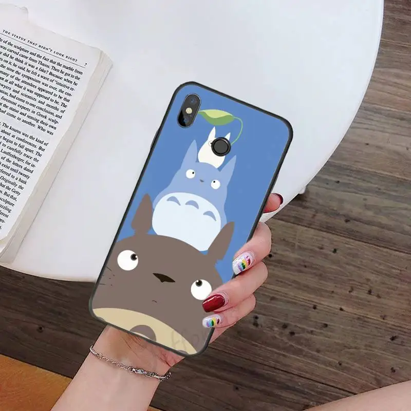 

Hayao Miyazaki Cute Totoro Anime Phone Case For Xiaomi Redmi note 7 8 9 t k30 max3 9 s 10 pro lite