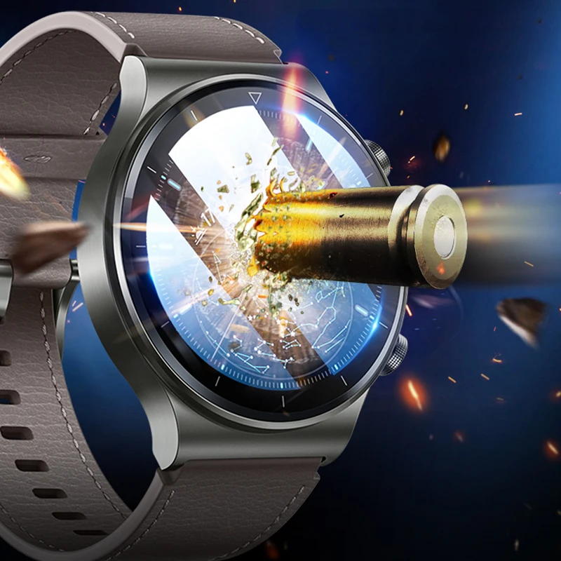 GT2 Pro Protective Film for Huawei Watch GT 2 Screen Protector Full Cover Soft Fibre Smartwatch Accessories Not Glass | Наручные часы