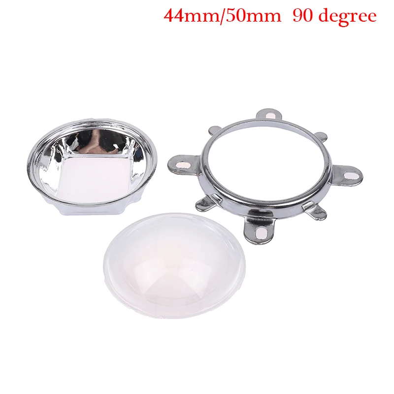 

44/50mm 90°Lens Reflector Cup Collimator Fixed Bracket Light For 20-100W COB LED