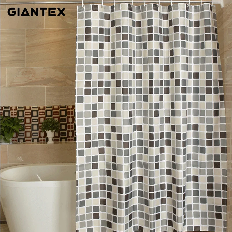 

Водонепроницаемые шторы для душа GIANTEX U1269