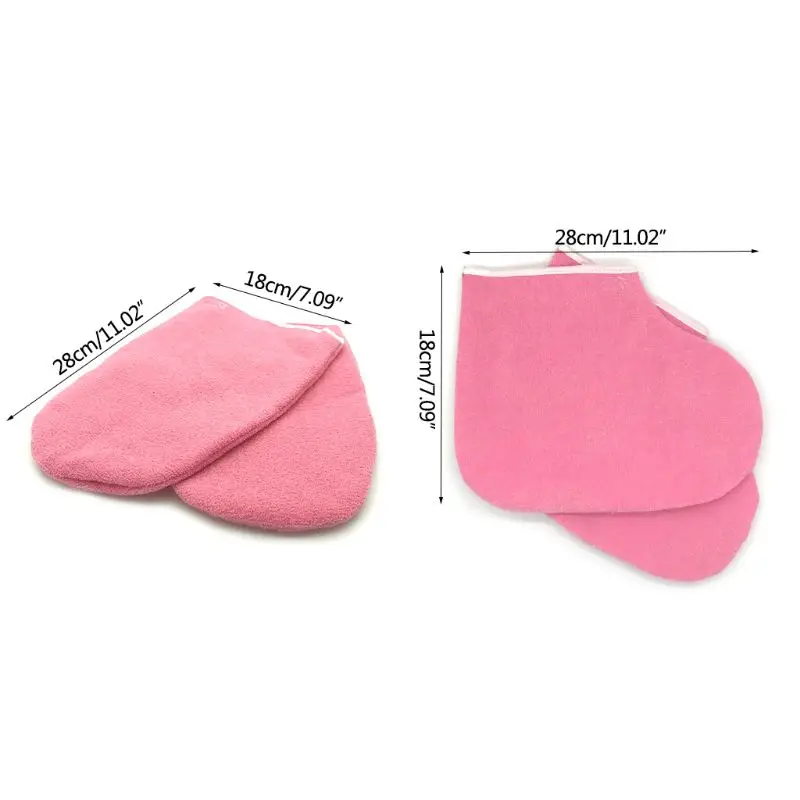 

2pcs Paraffin Wax Protection SPA Hand Foot Gloves Warmer Heater