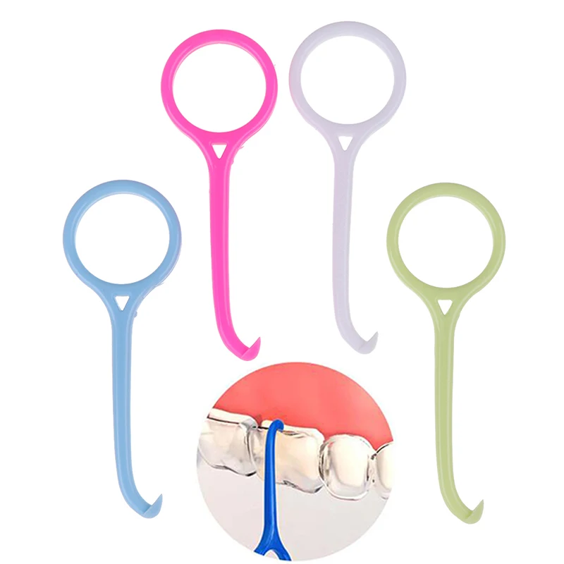 1pc 4colors Orthodontic Aligner Remover Invisible Removable Braces Clear Removal Tool Plastic Dental | Красота и здоровье