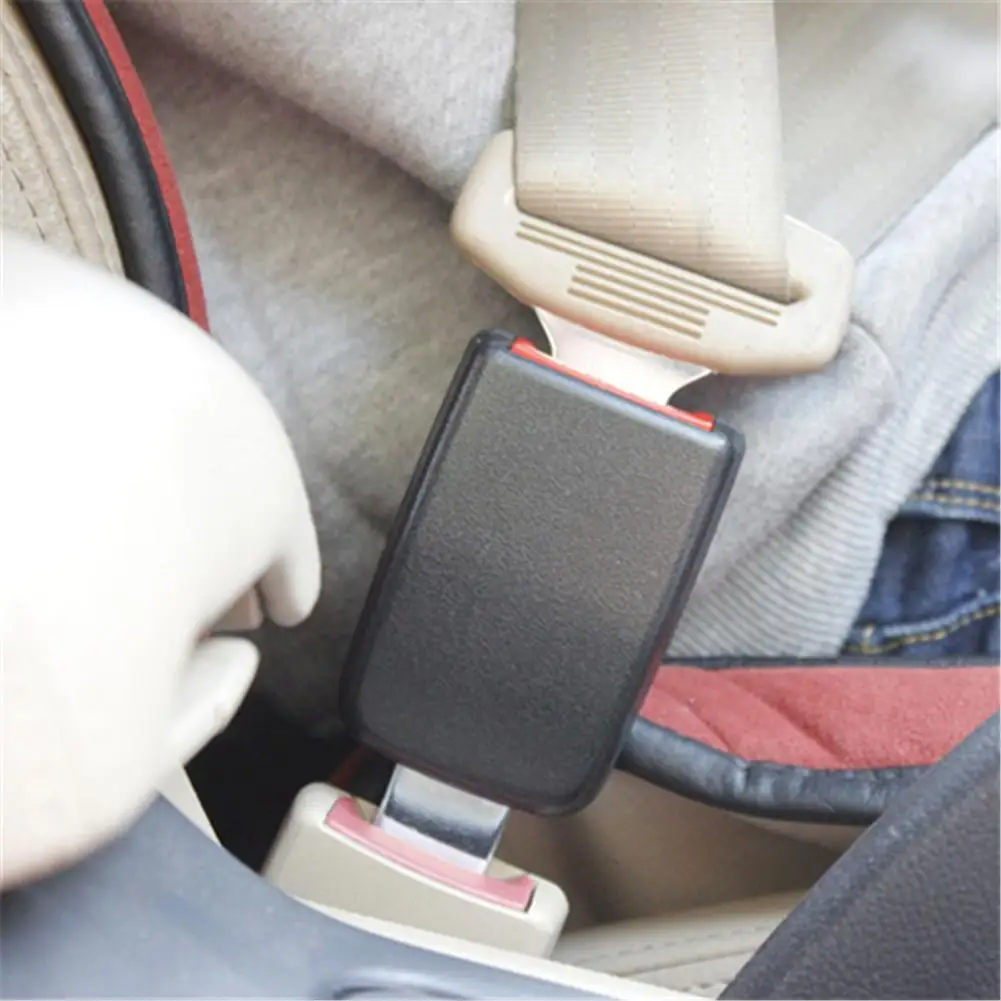 

Durable Car Seat Belt Buckle With Nylon High Temperature Resistant Non-Fade Solid Smooth Safe Belt Car Interior Accessories