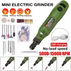 15000 rm электрическая мини-дрель, шлифовальный станок, полировка, резьба, набор инструментов сделай сам