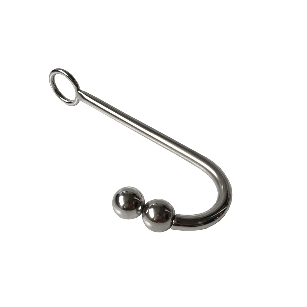 Нержавеющая сталь секс влагалище крюк вилка шар бусы стимулирующий массаж флирт