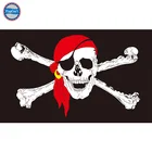 Оригинальный флаг, новый незаменимый огромный череп и перекрестные кости, полиэфирная печать 100D с обеих сторон сзади