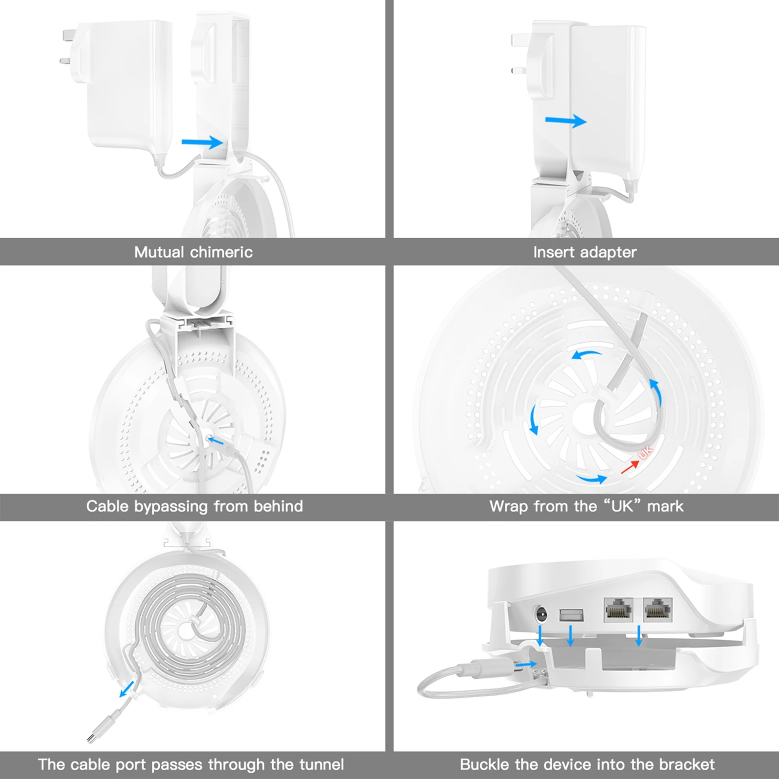 Настенное крепление для TP Link Deco M9 Plus Вся Домашняя сетка WiFi система TP-Link Wifi полка