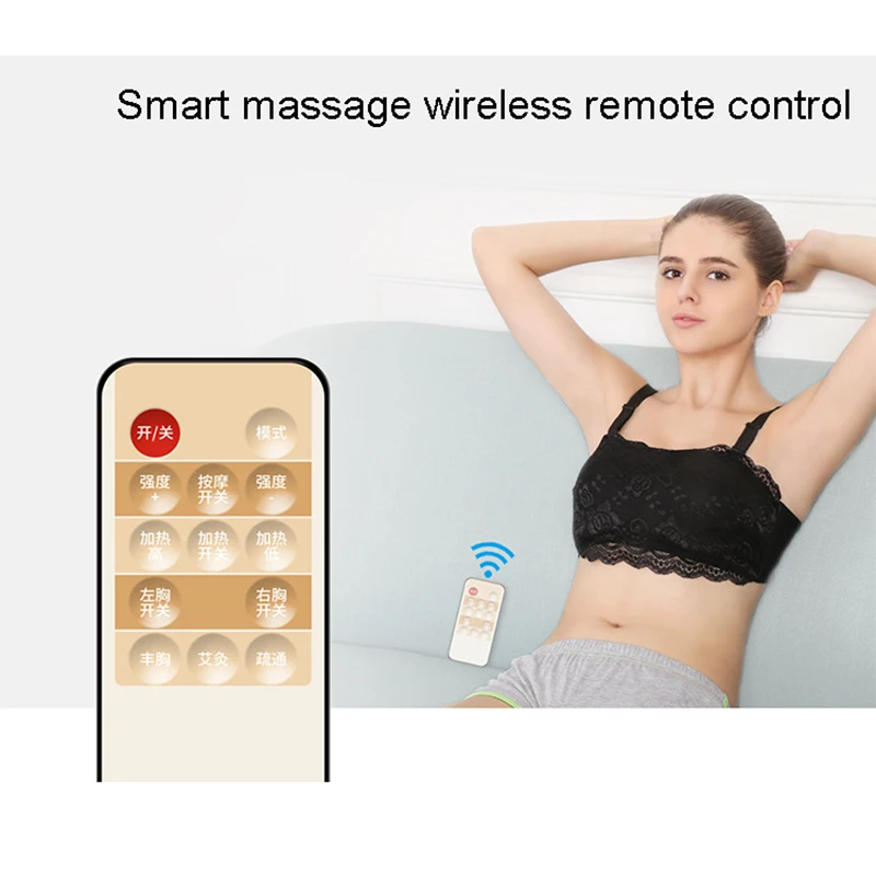 Массажер для увеличения груди подогревающий уход за грудью красота увеличитель