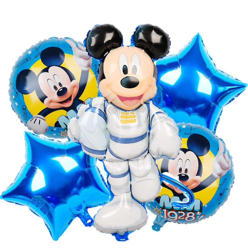 

Disney Mickey Minnie Cartoon Anime Aluminum Film Balloon Baby Happy Birthday Party Decoration Balloon Decoraciones Para Fiestas