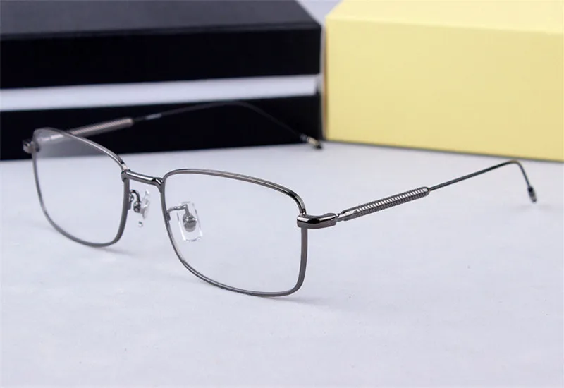 

Vintage Alloy Glasses Men Full Rim Optical Eyewear High Quality Clear Lens Prescription Myopia Eyeglasses MB0047 Original Case