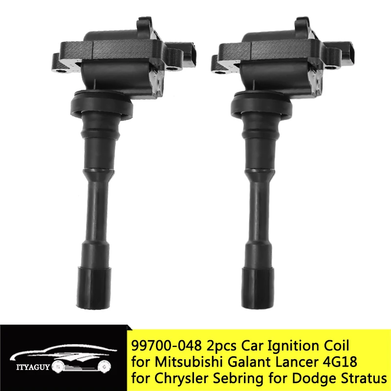 Катушка зажигания для Mitsubishi Lancer Galant Dodge Stratus Chrysler Sebring 2000-2007 MD361710 MD362903 099700-048 2 шт. |