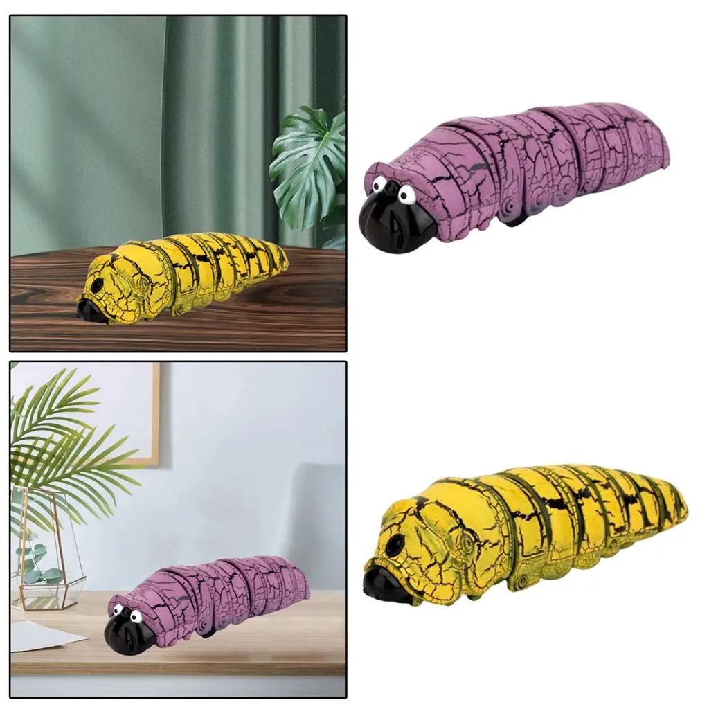 

Electric Infrared Caterpillar Remote Control Toy Christmas Halloween Gift
