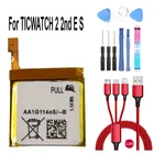 Аккумулятор YDLBAT 330 мА  ч для TICWATCH 2 2nd Gen для TICWATCH E для TICWATCH S + usb-кабель + набор инструментов