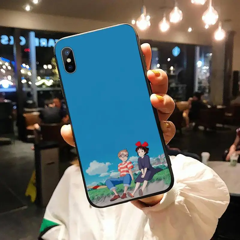 

howls moving castle high quality cover Phone Case for iPhone 11 12 pro XS MAX 8 7 6 6S Plus X 5S SE 2020 XR