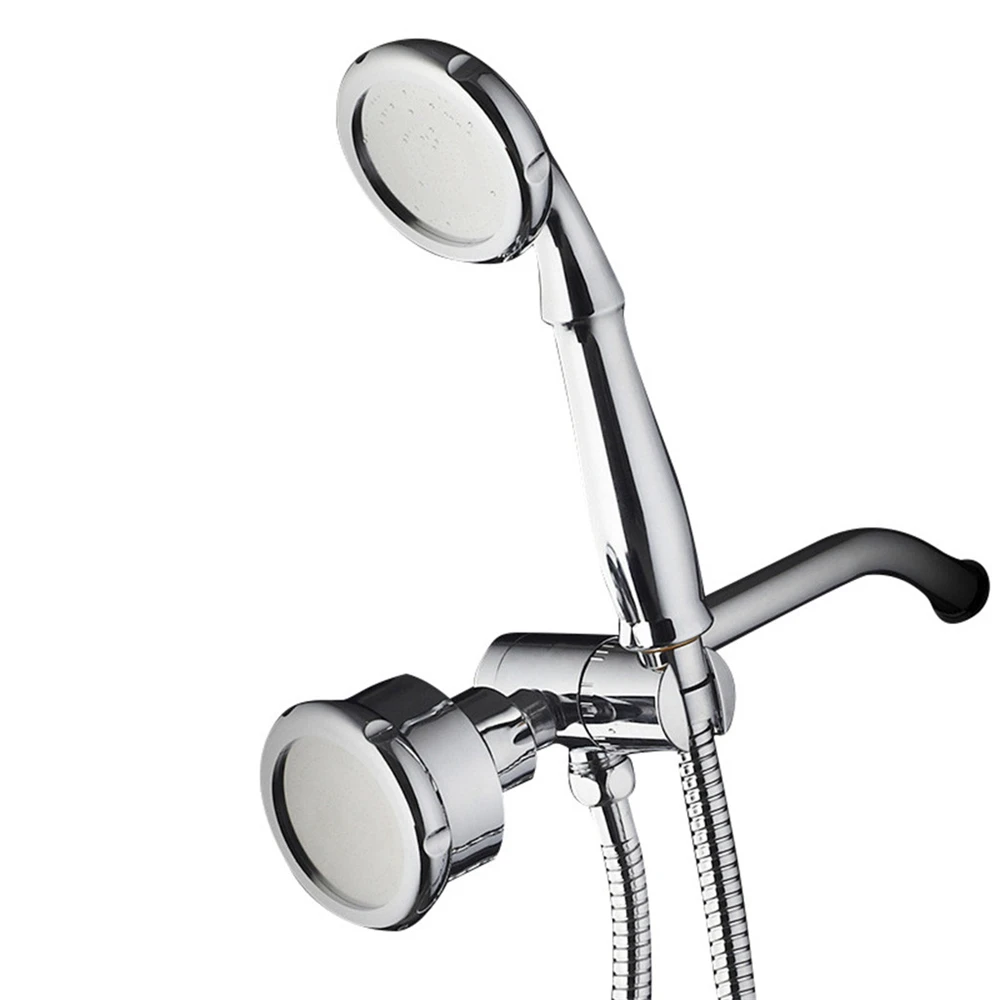 

Dual Head 3 Way Shower Head Handheld Combo Setting Rainfall Water Spray Hand Dual Chrome Handheld Water Saving Shower