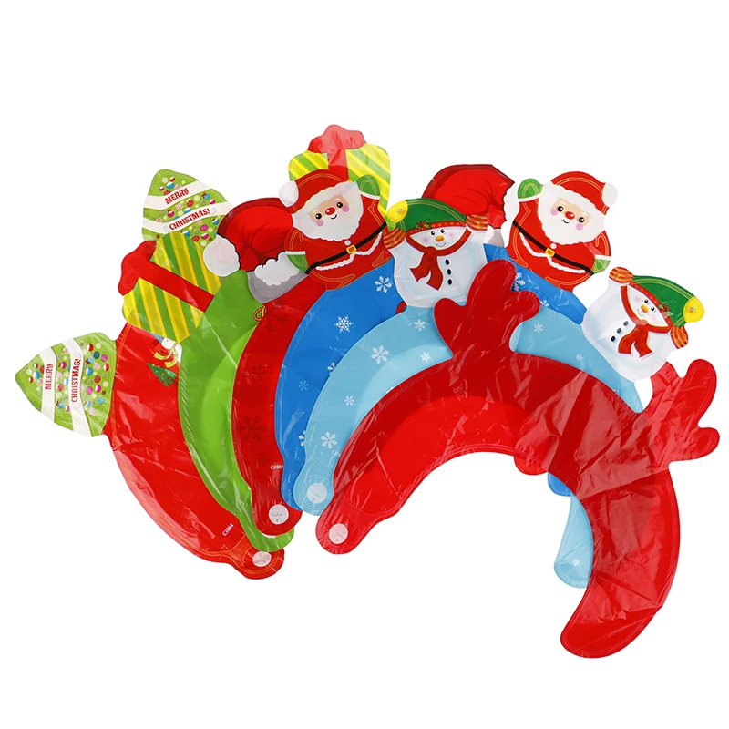 1 шт. воздушные шары Navidad рождественские украшения застежка для волос globos Санта
