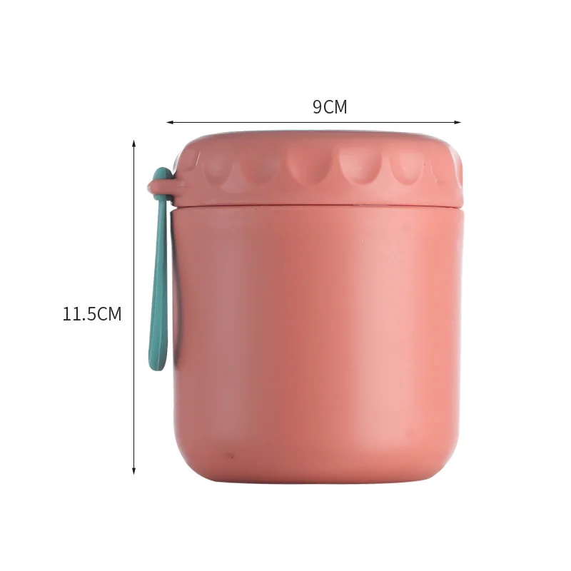 

Mini Food Thermos Lunch Box Portable Stainless Steel Leak-Proof Food Storage Container For Kids School Kitchen Lunchbox