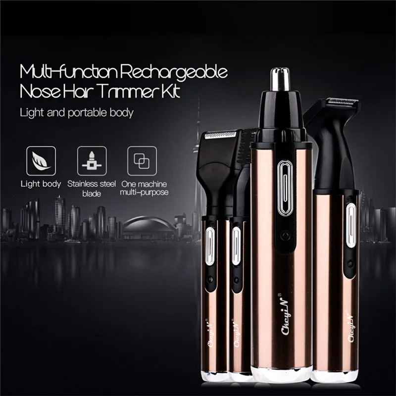 Машинка для стрижки волос CkeyiN 4 в 1 профессиональный электрический