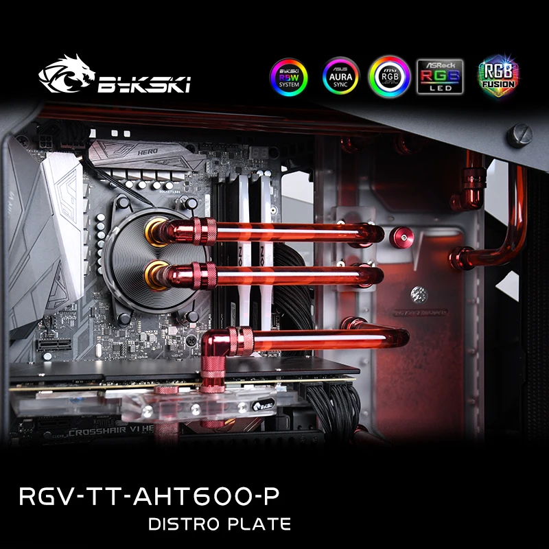 Акриловый бак BYKSKI для Thermaltake Premium AH T600 чехол компьютера/3PIN 5 В