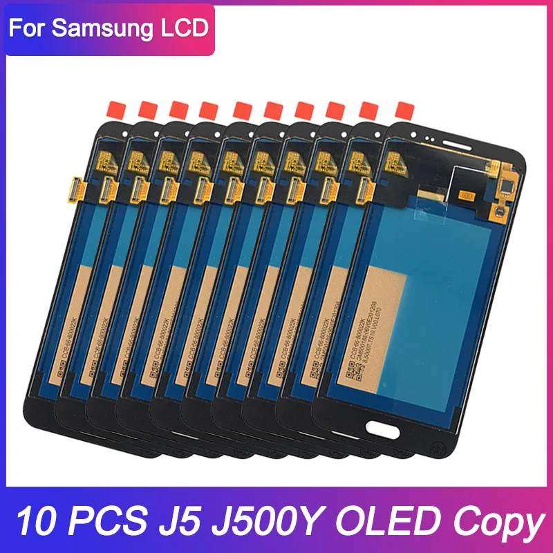 Оптовая продажа 10 шт. ЖК-дисплей для Samsung Galaxy J5 2015 J500 LCD SM-J500FN J500M дисплей сенсорный