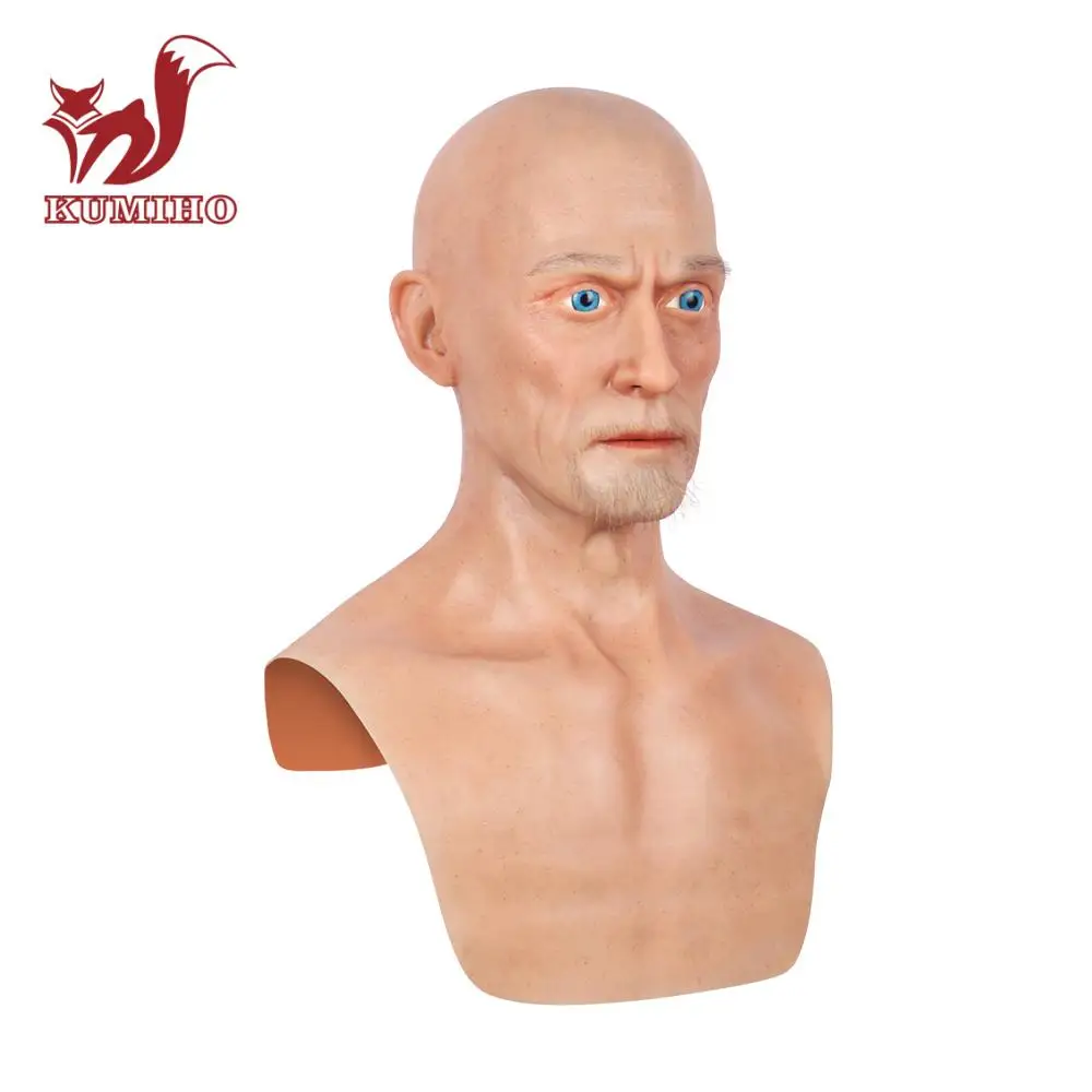 Маска KUMIHO для пожилых людей европейская мягкая маска в стиле Чарльза силиконовая