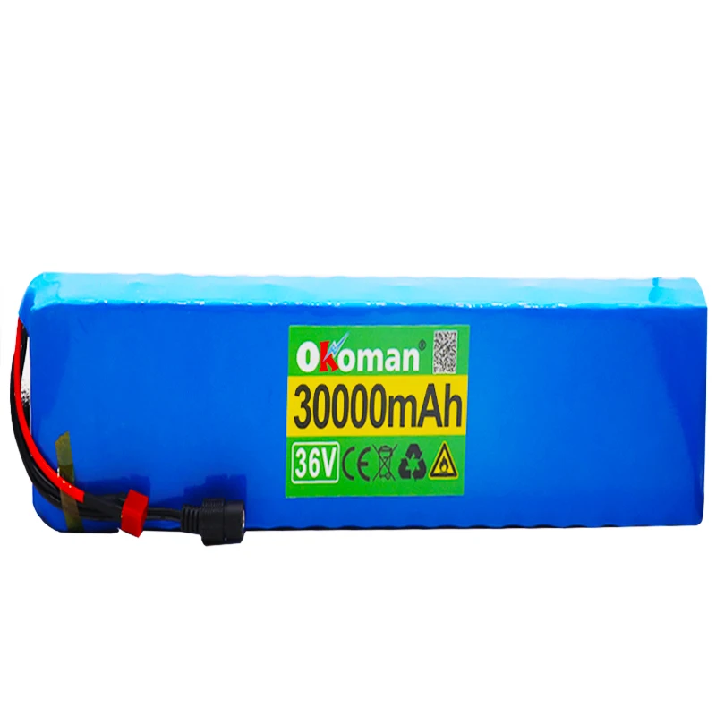 100% Оригинальный 36V 10S4P 30Ah батарея 500W высокая мощность батареи 42В 30000 мА/ч